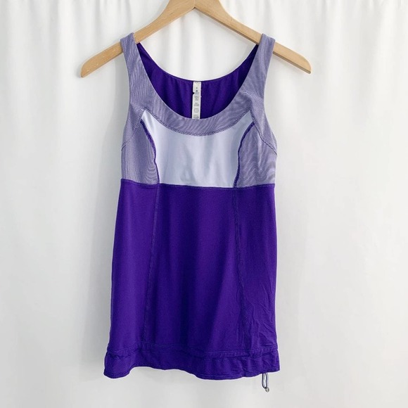 lululemon Ta Ta Topper Purple Tank Top 6 - Picture 1 of 7